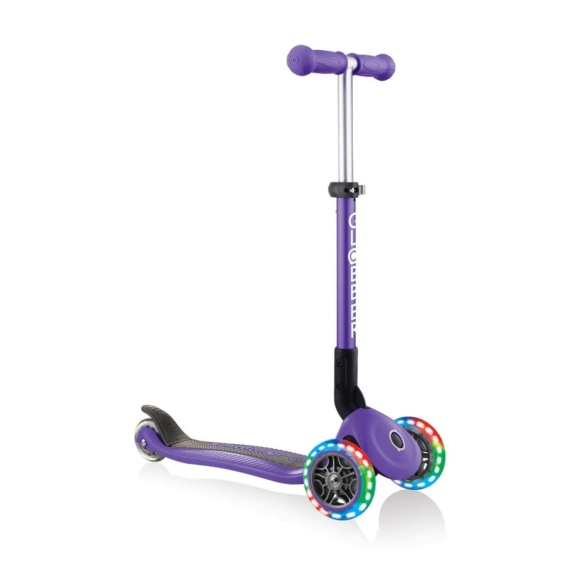 Globber Junior Foldable Lights Scooter