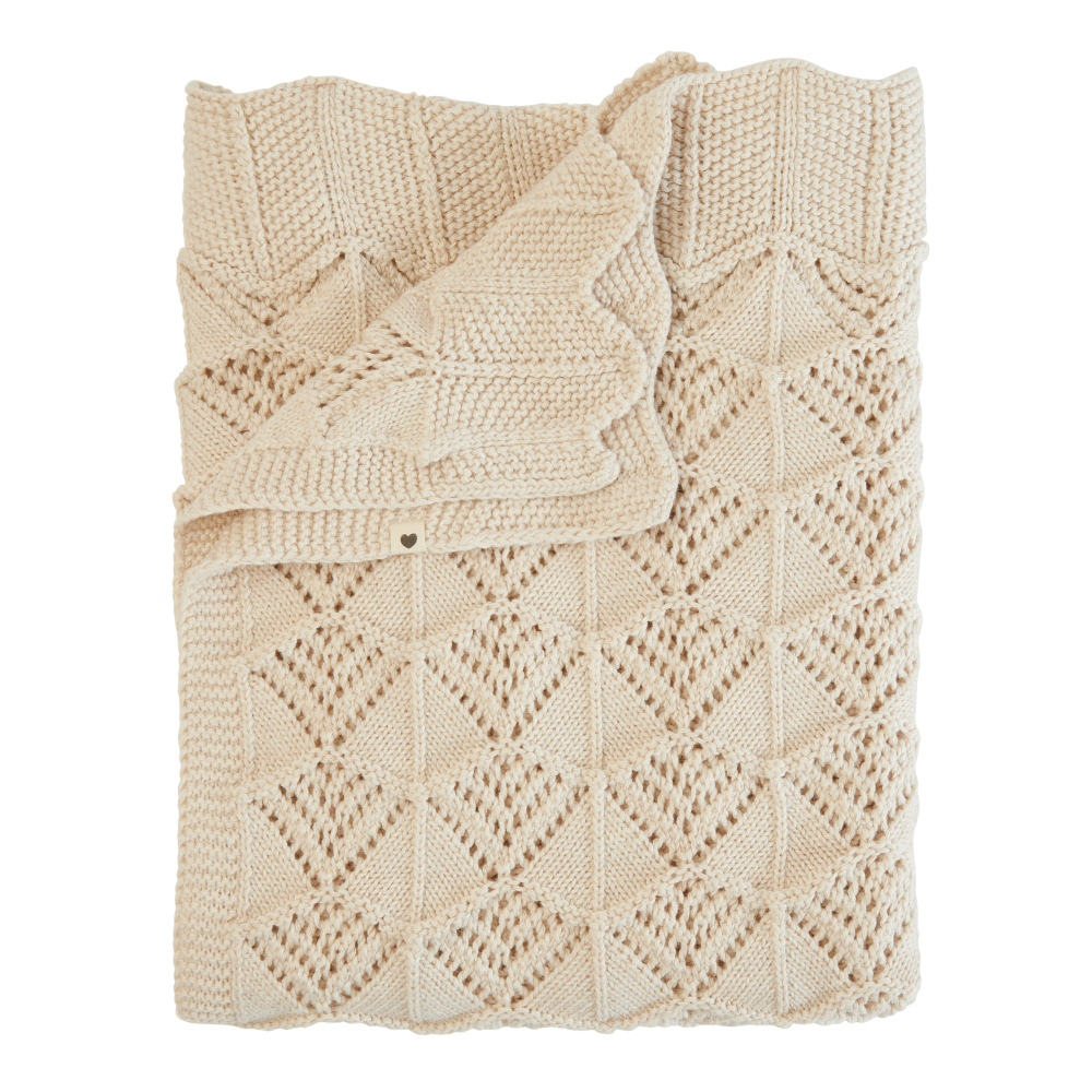 BIBS Knitted Blanket Wavy - KiDSiE