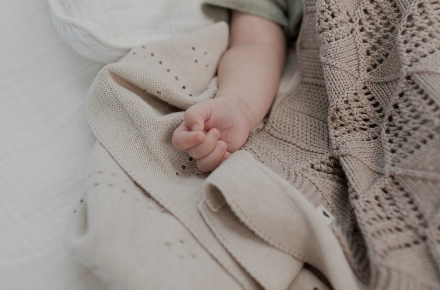 BIBS Knitted Blanket Wavy - KiDSiE
