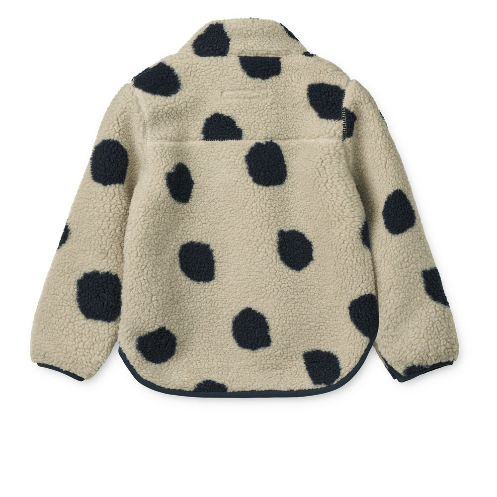 Liewood Noan Pile Jacket Spot Dot