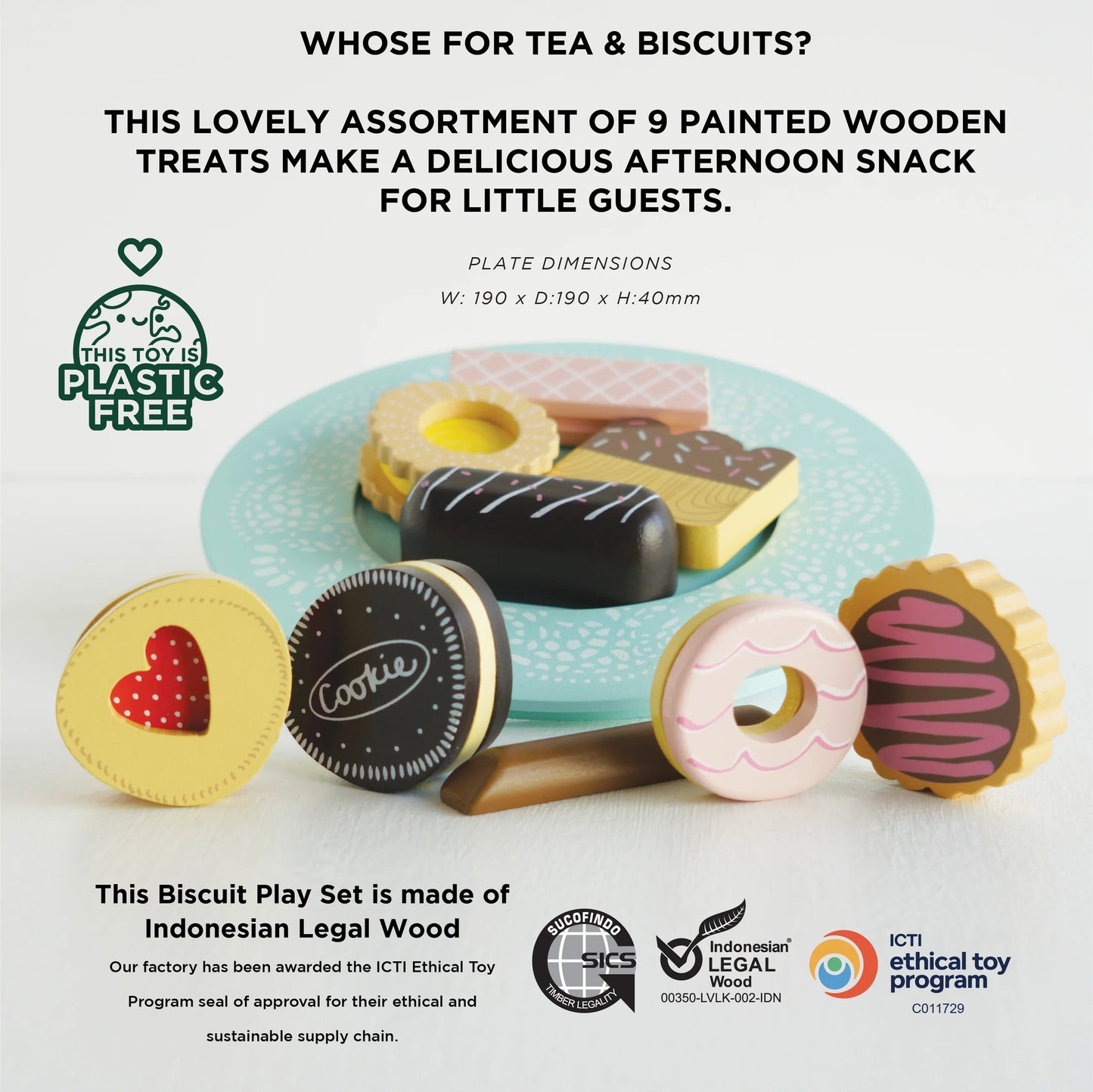 Le Toy Van Biscuit & Cookie Set