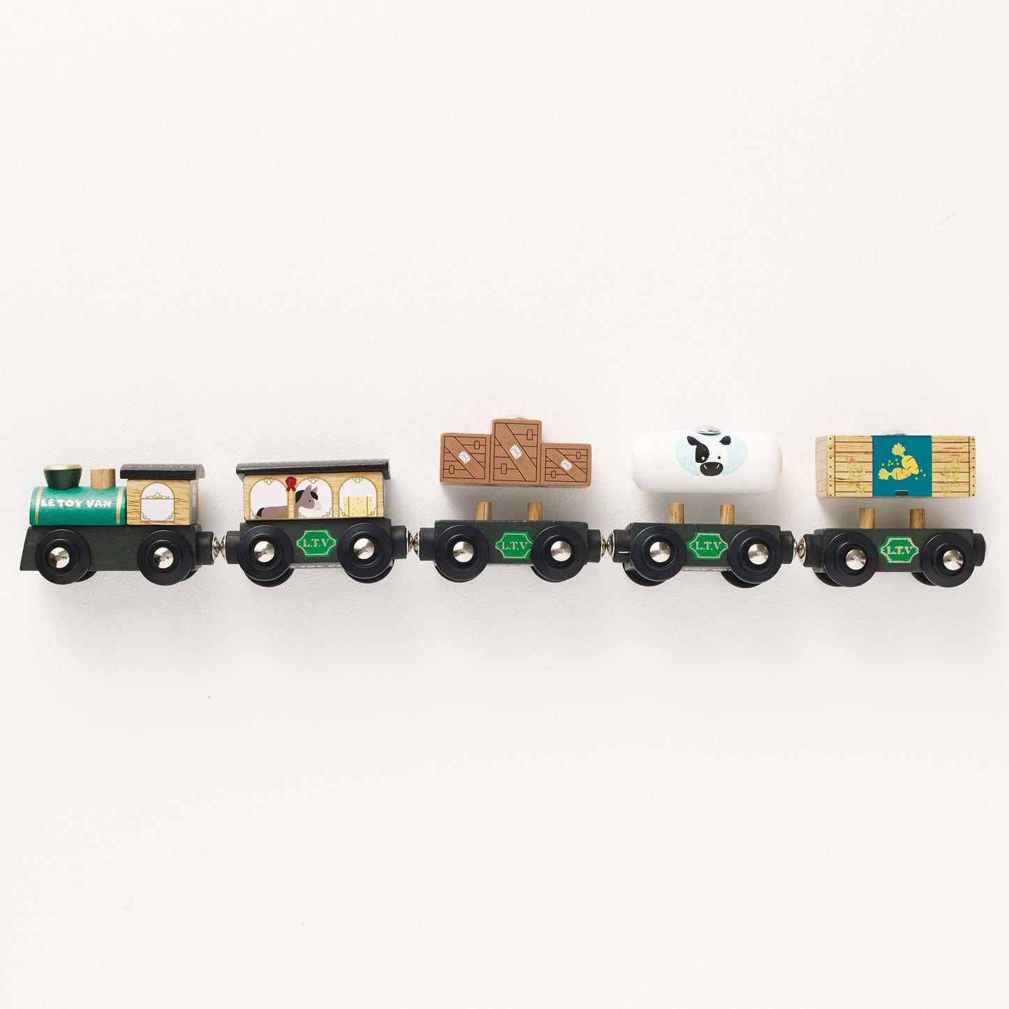 Great Green Train & Carriages