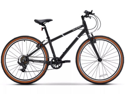 Raleigh Pop Junior Hybrid Bike - Black - 24" Wheel