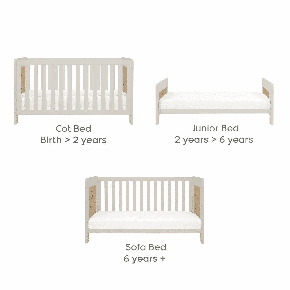 Essentials Alba Mini Cot Bed