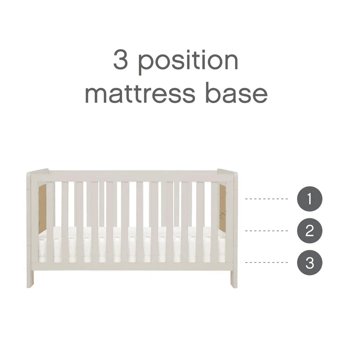 Essentials Alba Mini Cot Bed