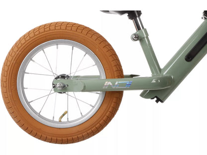 Indi Light Up Balance Bike, Sage Green - 12" Wheel