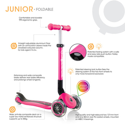 Globber Junior Foldable Scooter - KiDSiE