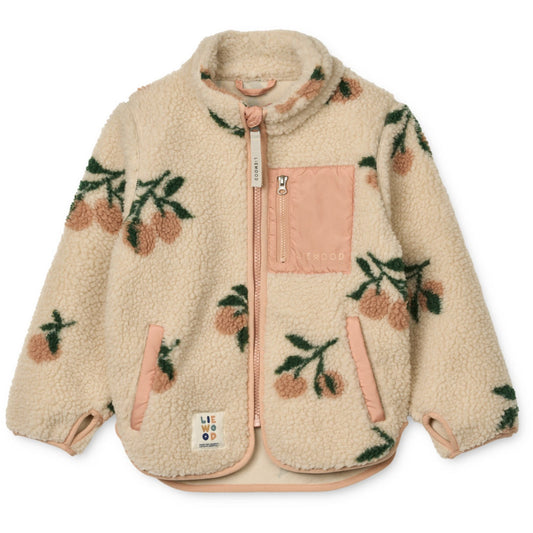 Liewood Nolan Pile Jacket Peach Seashell