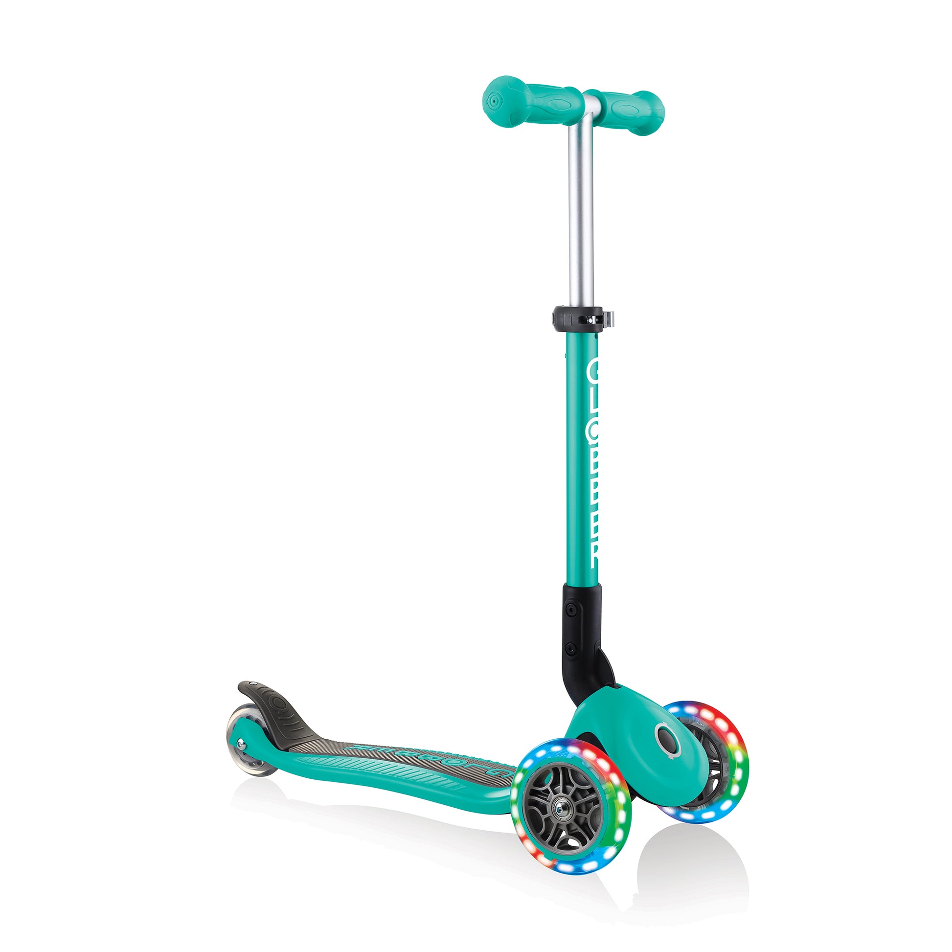 Globber Junior Foldable Lights Scooter - KiDSiE