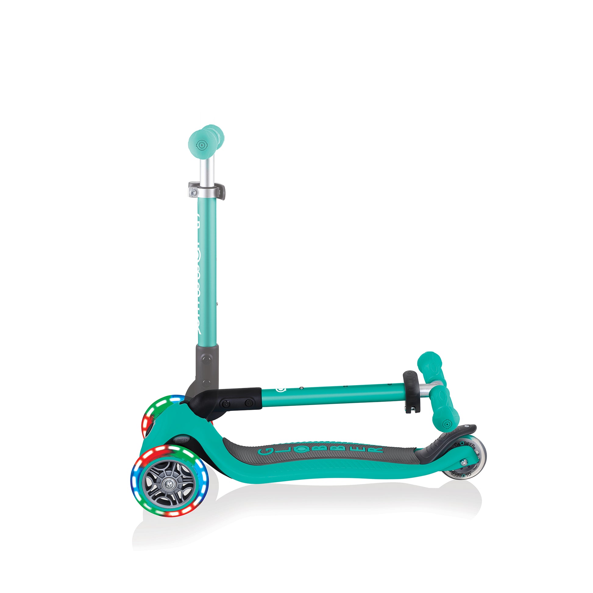 Globber Junior Foldable Lights Scooter - KiDSiE