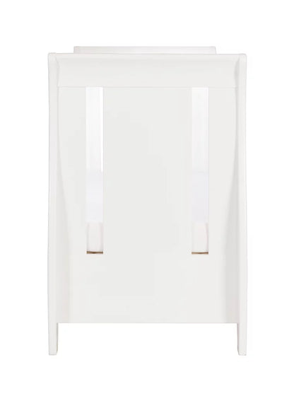 Tutti Bambini Katie Sleigh Mini Cot Bed White