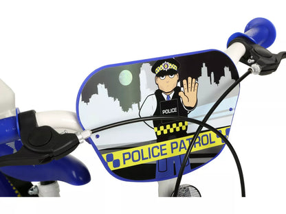 Apollo Blue Police Patrol Kids Mitts - 14" Wheel