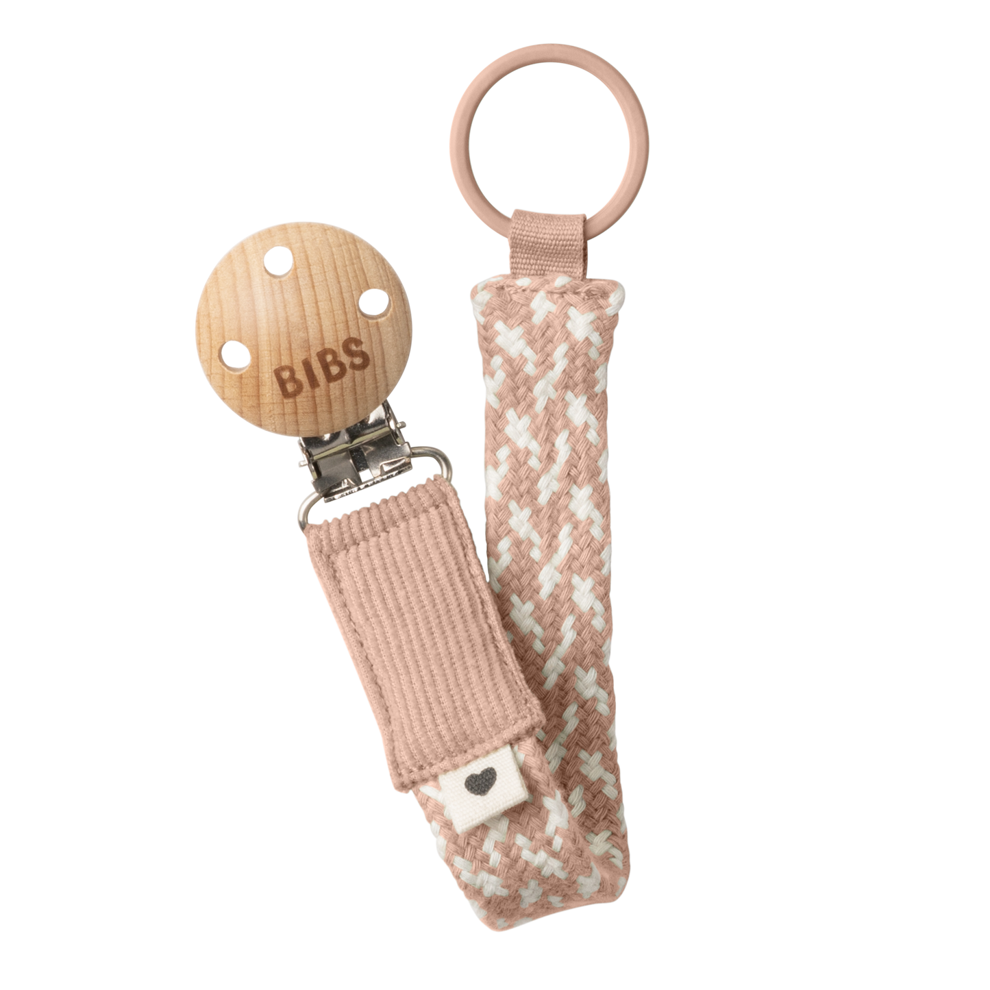 BIBS Pacifier Clip - Braided