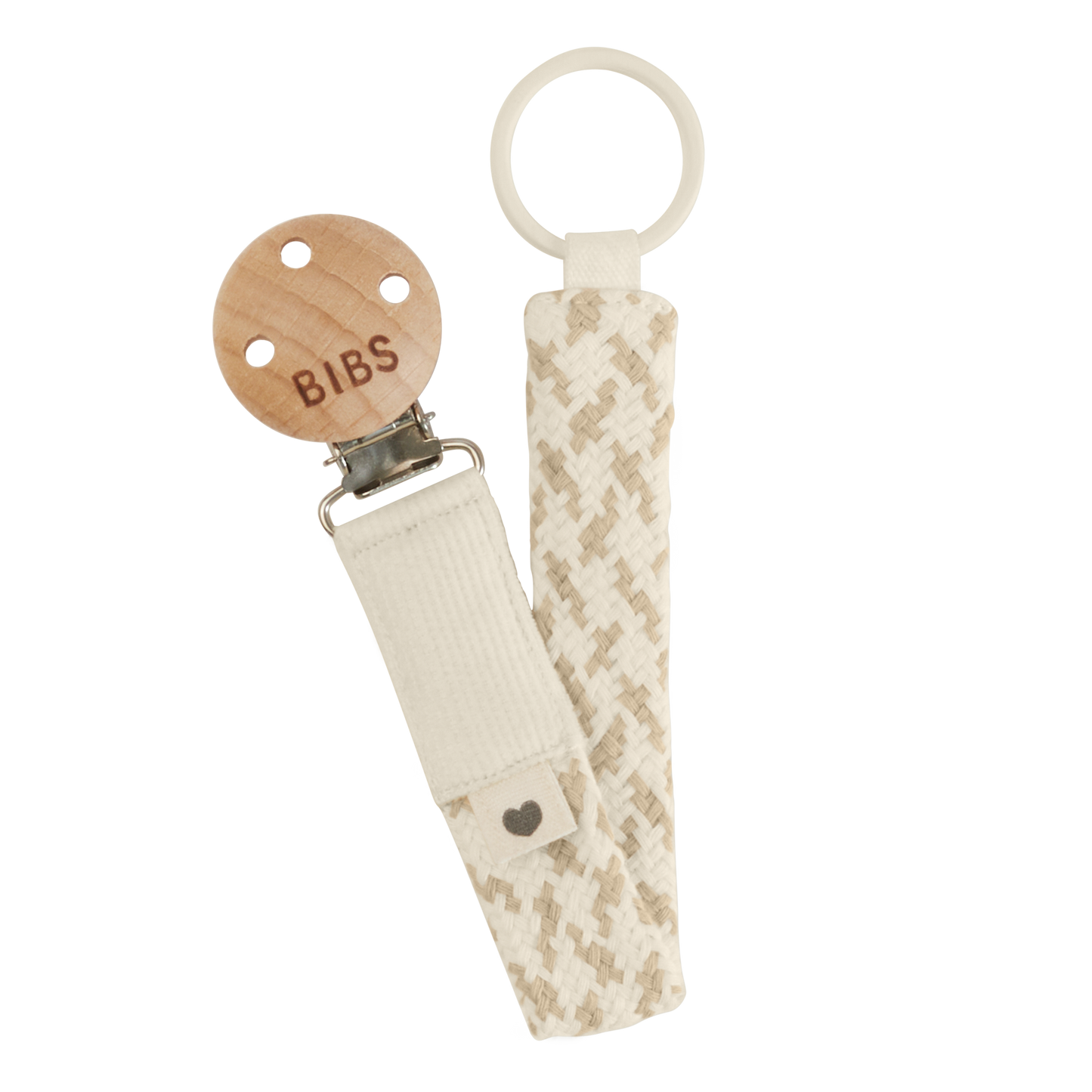 BIBS Pacifier Clip - Braided