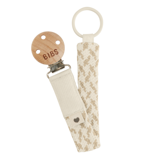 BIBS Pacifier Clip - Braided