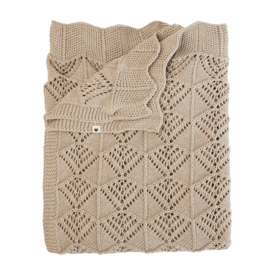 BIBS Knitted Blanket Wavy - KiDSiE