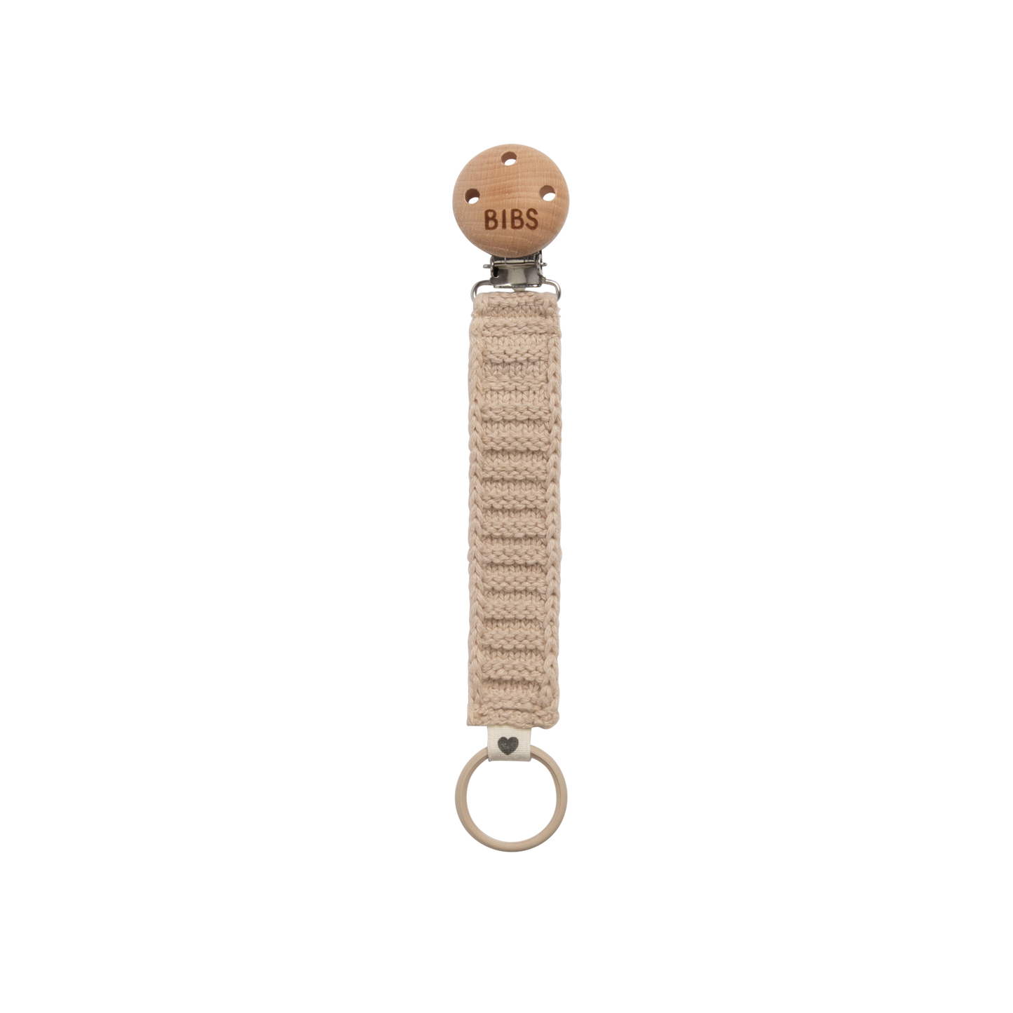 BIBS Pacifier Clip - Knitted