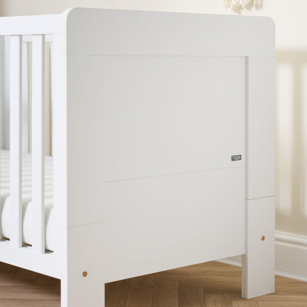 Essentials Alba Cot Bed - White