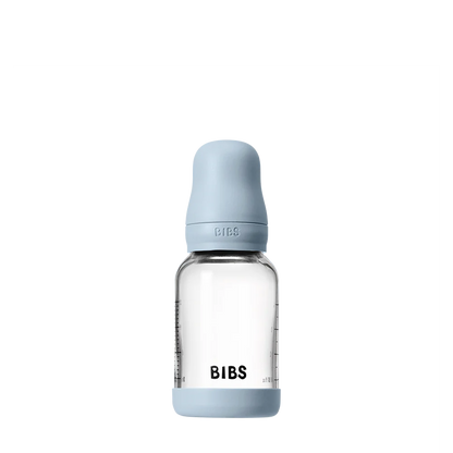 BIBS Baby Glass Bottle Complete Set Latex 110ml