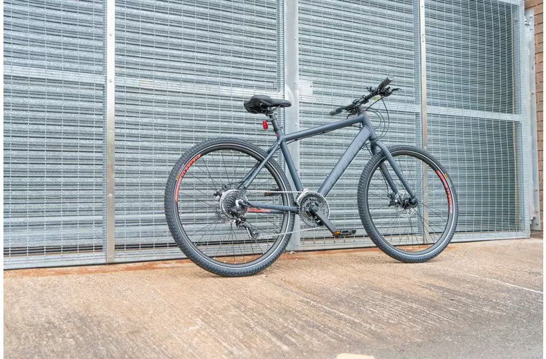 Carrera Subway 1 Mens Hybrid Bike - Dark Grey, Medium