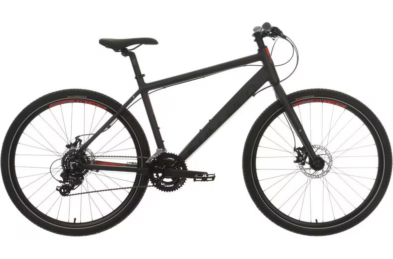 Carrera Subway 1 Mens Hybrid Bike - Dark Grey, Medium