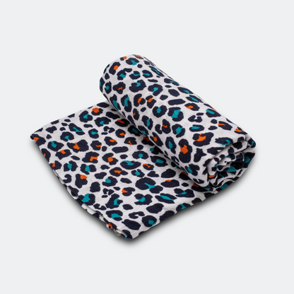 XL Leopard Print Muslin