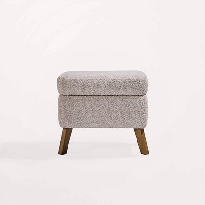 Harper Wingback Rocking Chair & Footstool - Grey
