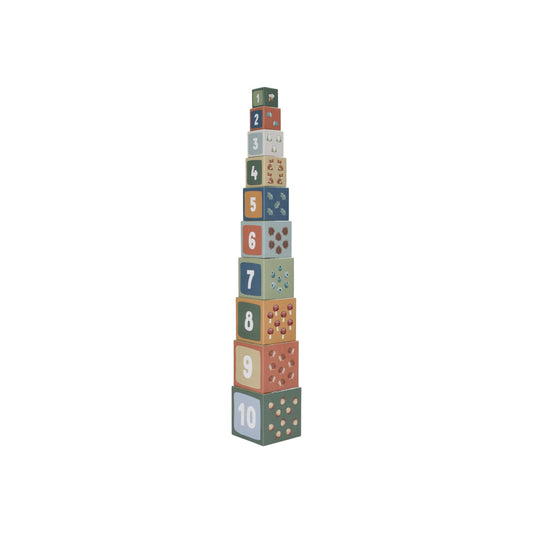 Little Dutch Forest Friends Stacking Blocks