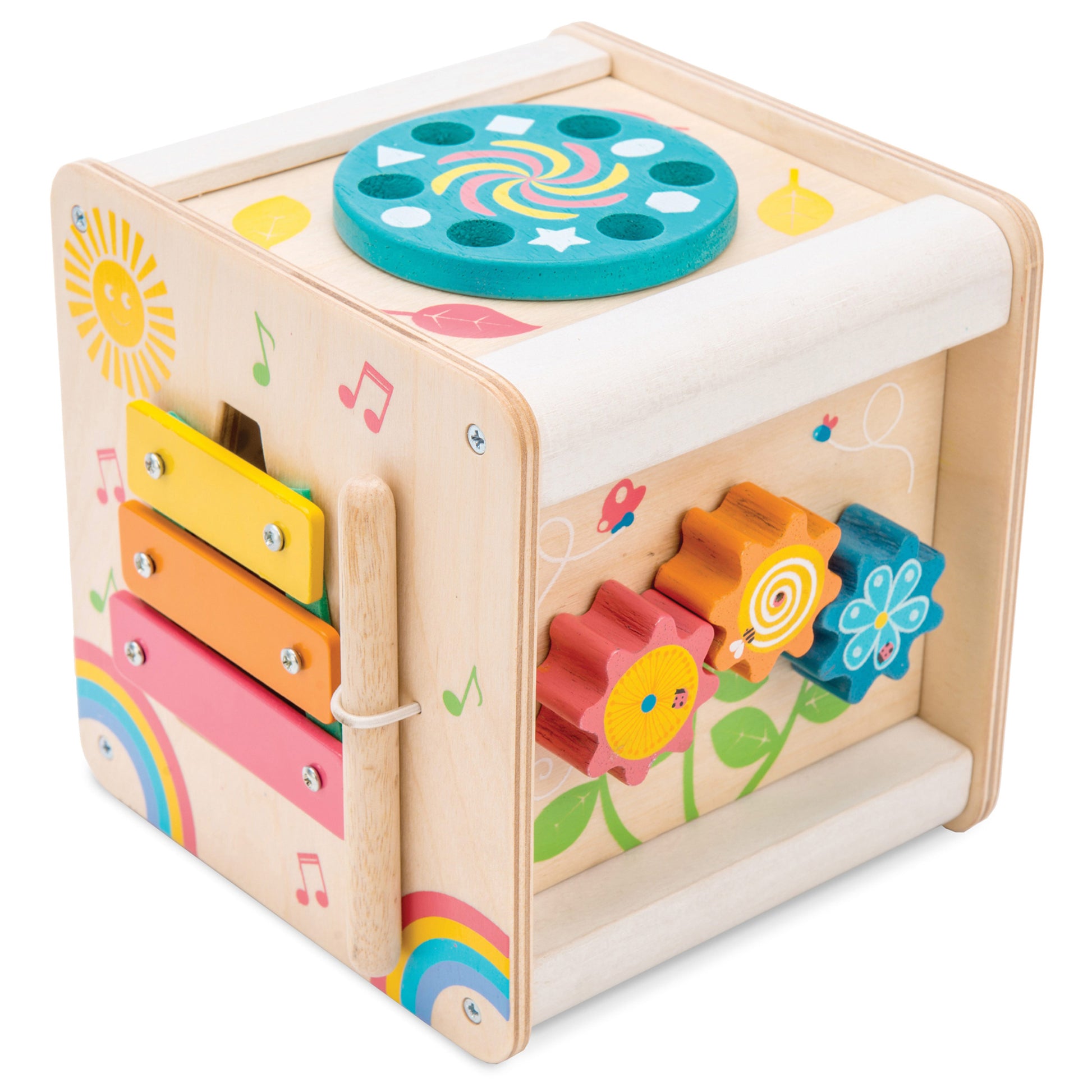 Activity Wooden Cube - KiDSiE