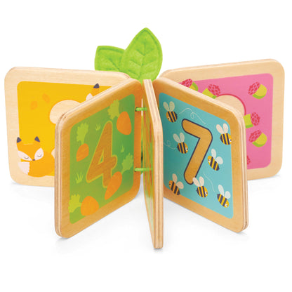 123 Numbers Wooden Book - KiDSiE