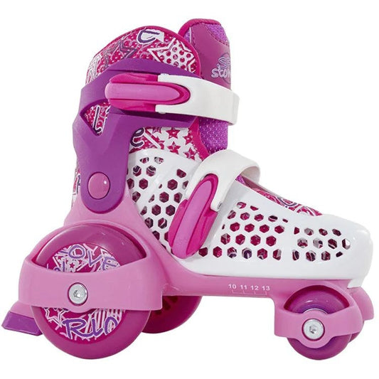 SFR Stomper Adjustable Junior Girl's Skates - KiDSiE