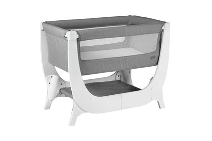 Shnuggle Air Bedside Crib - Dove Grey