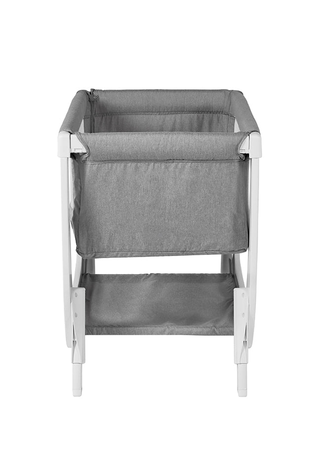 Shnuggle Air Bedside Crib - Dove Grey