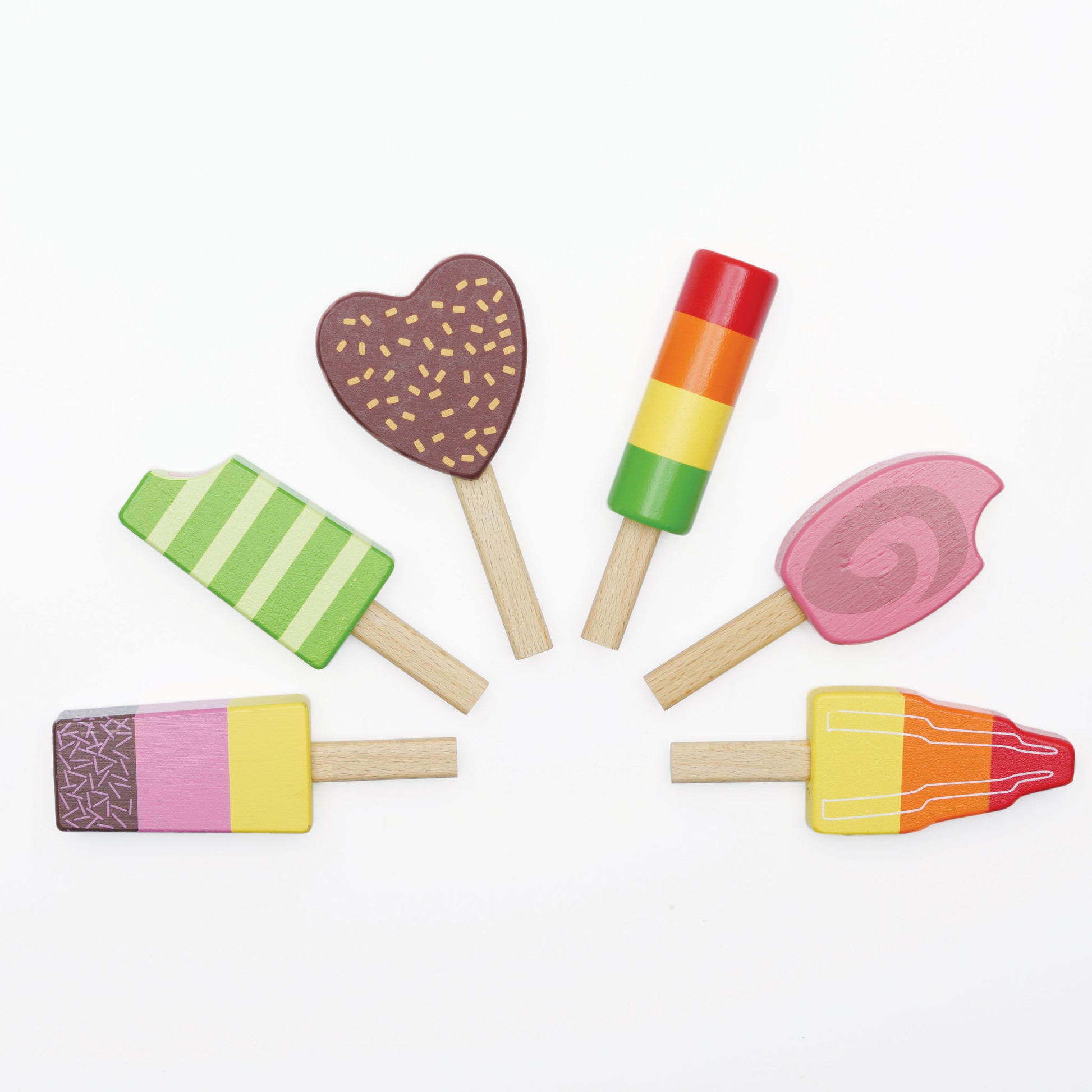 Wooden Ice Lollies Popsicles - KiDSiE