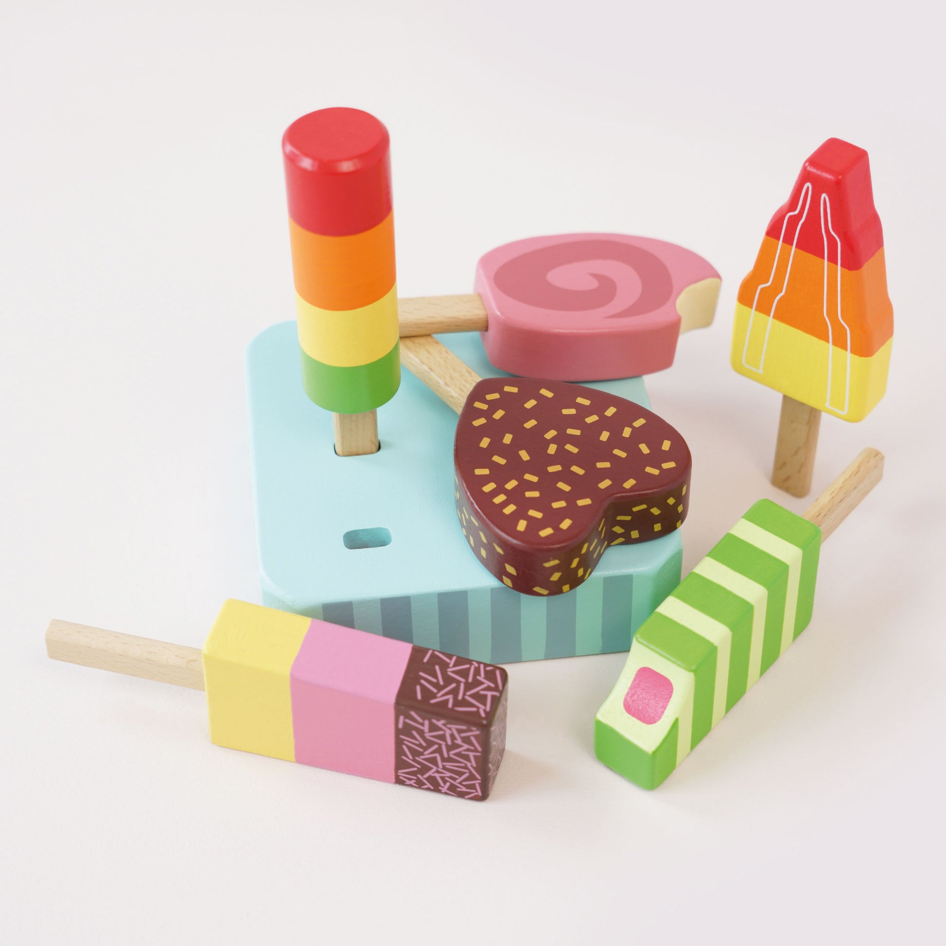 Wooden Ice Lollies Popsicles - KiDSiE