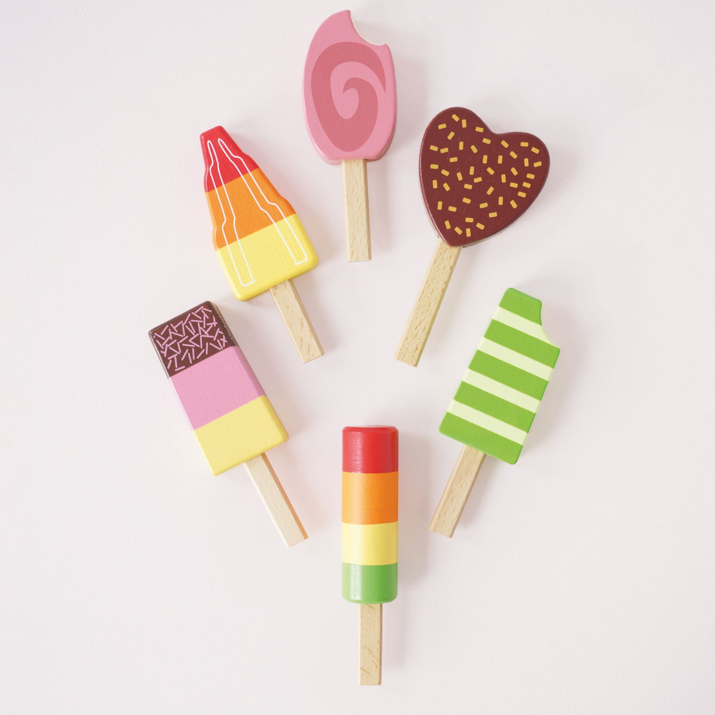 Wooden Ice Lollies Popsicles - KiDSiE