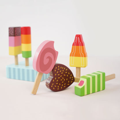 Wooden Ice Lollies Popsicles - KiDSiE