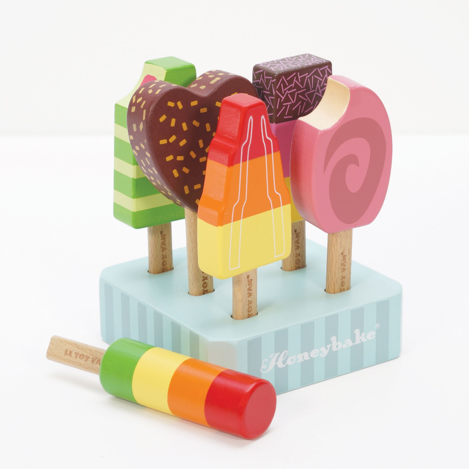 Wooden Ice Lollies Popsicles - KiDSiE