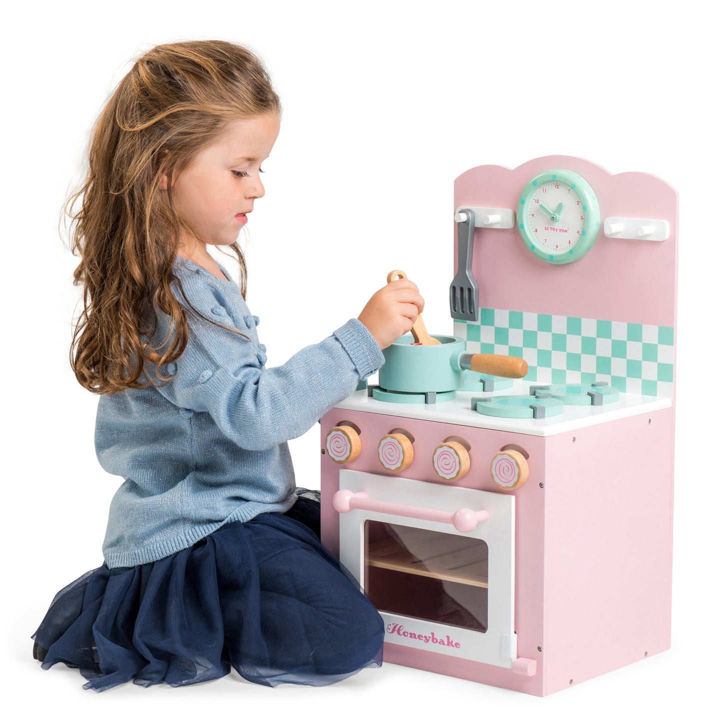 Oven and Hob Set Pink - KiDSiE