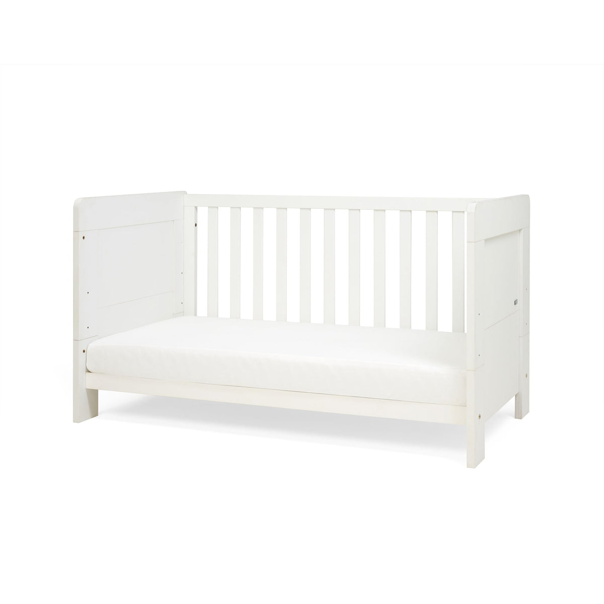 Essentials Alba Cot Bed - White