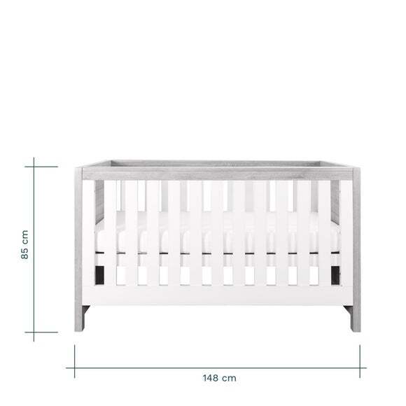 Tutti Bambini Modena 3 in 1 Cot Bed