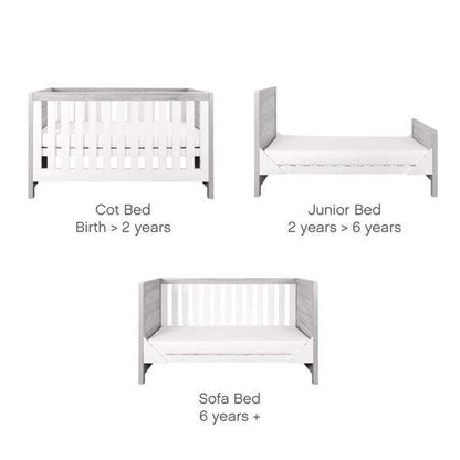 Tutti Bambini Modena 3 in 1 Cot Bed