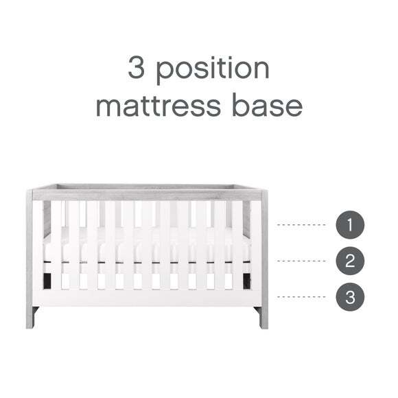 Tutti Bambini Modena 3 in 1 Cot Bed