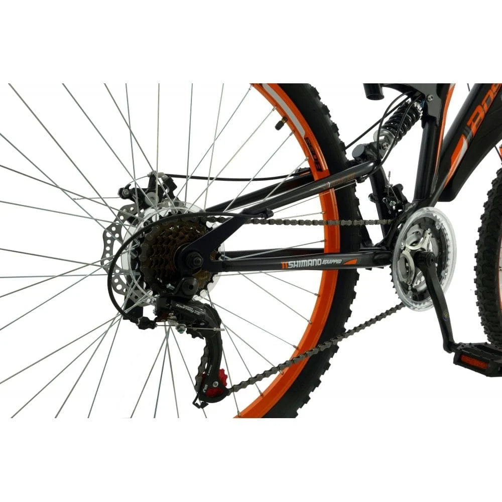 Boss Black Ice Mountain Bike, 26" Wheel