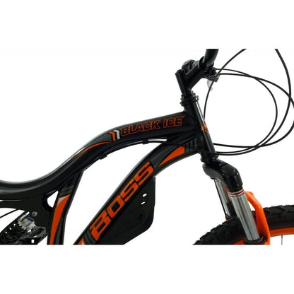 Boss Black Ice Mountain Bike, 26" Wheel