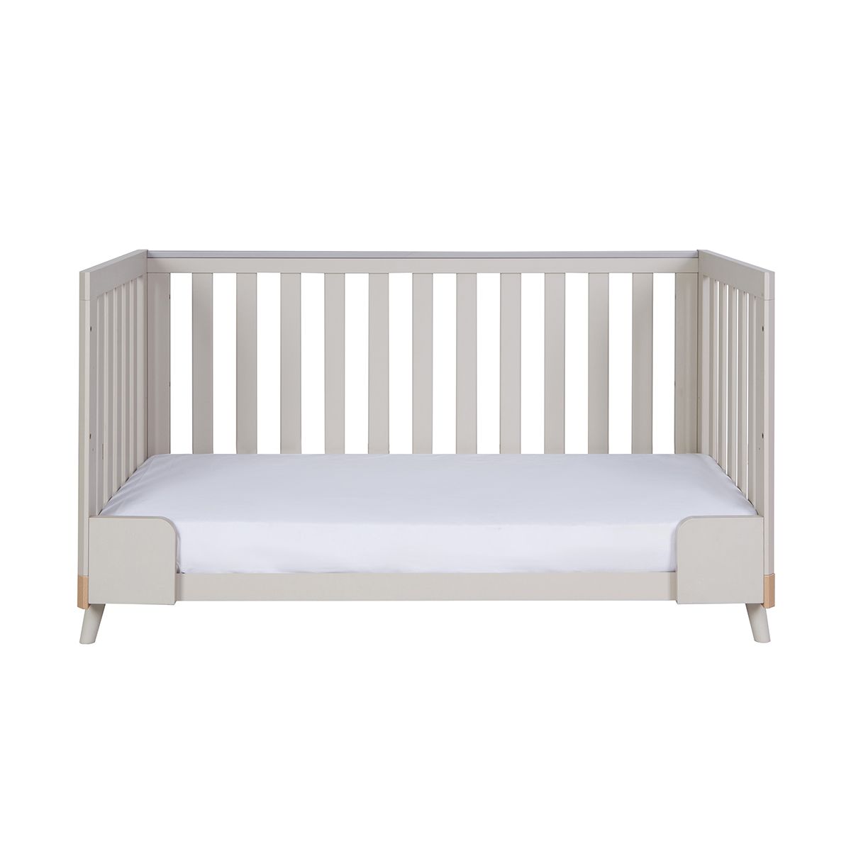 Tutti Bambini Hygge Cot Bed Light Oak/White Sand