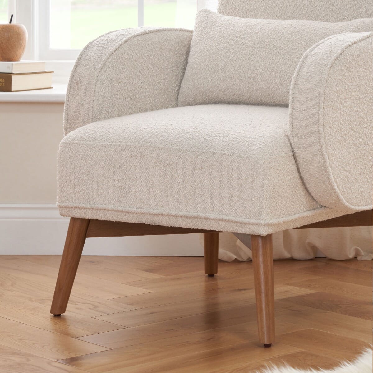 Micah Rocking Chair & Footstool