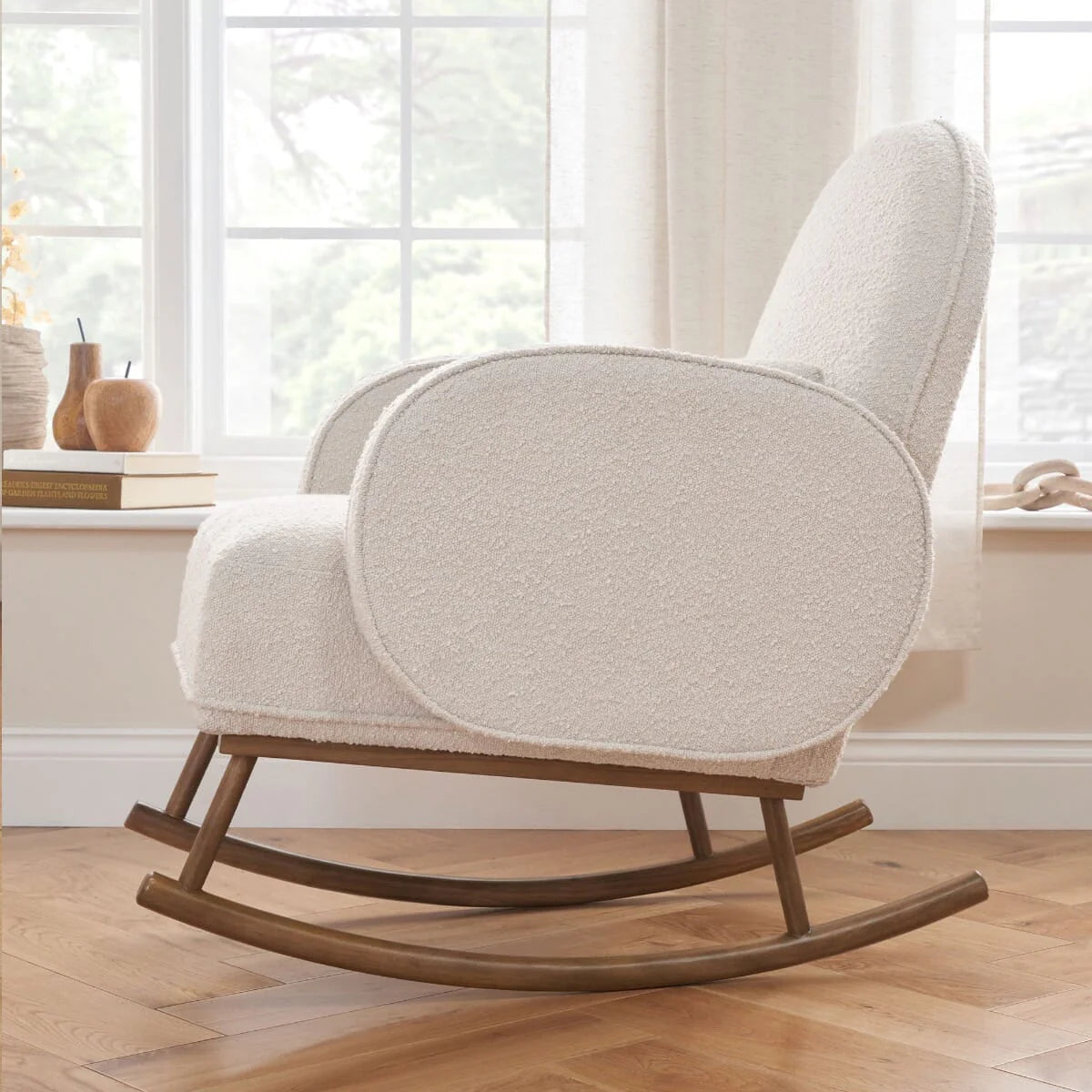 Micah Rocking Chair & Footstool