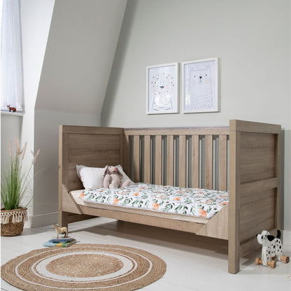Modena 3 in 1 Cot Bed - Oak