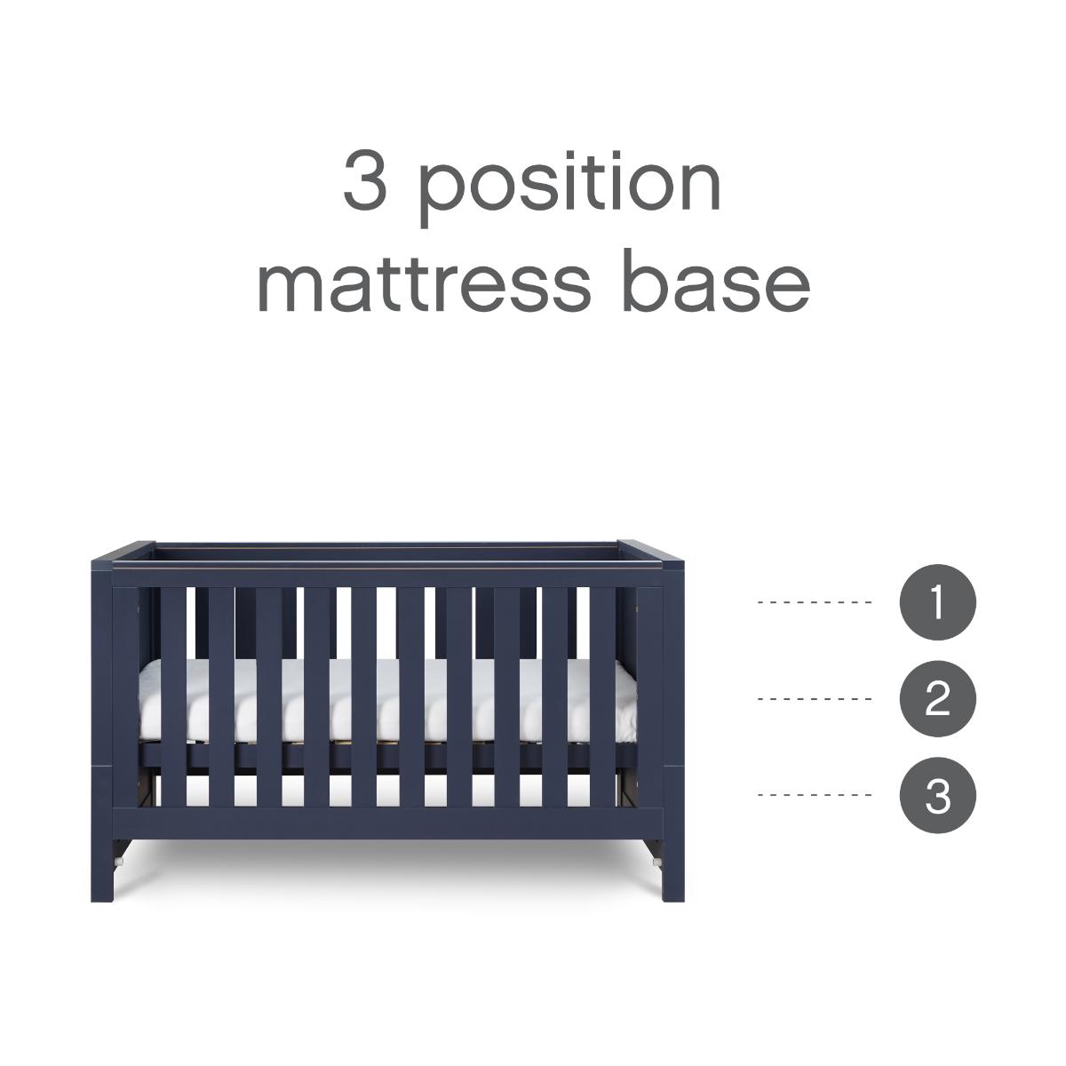 Tivoli Cot Bed Navy  Finish